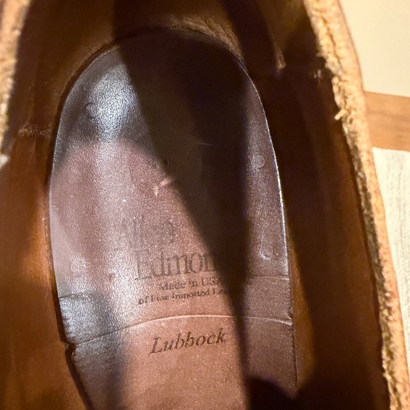 Allen Edmonds Lubbock Single Monk Strap Shoes - Size 10D - Picture 5 of 5